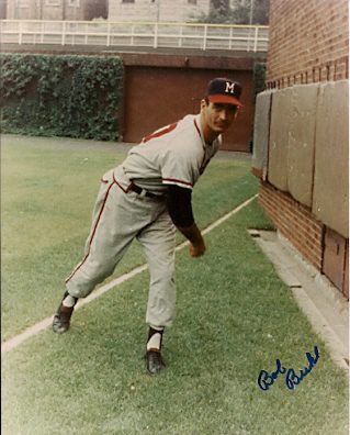 Bob Buhl Autographed Signed 8X10 Milwaukee Braves Photo - Autographs