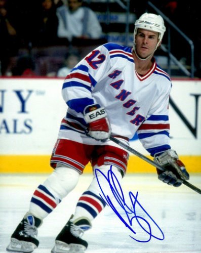 Bob Errey Autographed Signed 8X10 New York Rangers Photo - Autographs