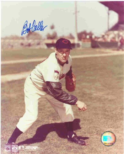 Bob Feller Autographed Signed 8X10 Cleveland Indians Photo - Autographs 