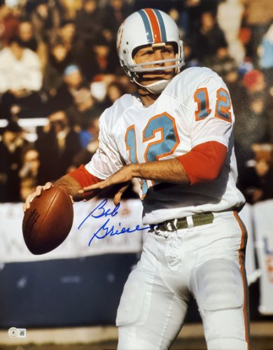 Bob Griese Autographed Signed 16X20 Photo Miami Dolphins Beckett Beckett Qr #194351 