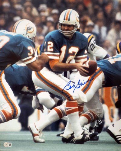 Bob Griese Autographed Signed 16X20 Photo Miami Dolphins Beckett Beckett Qr #194353 
