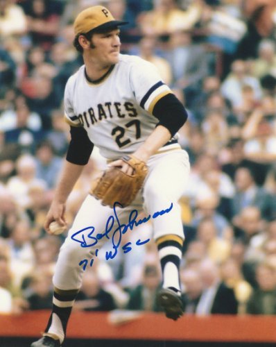 Bob Johnson Autographed Signed 8X10 Pittsburgh Pirates Photo - Autographs 