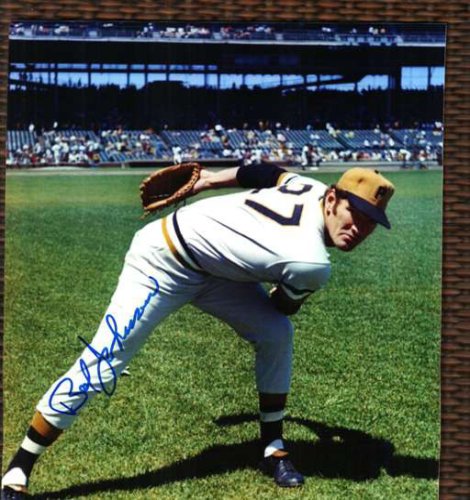 Bob Johnson Autographed Signed 8X10 Pittsburgh Pirates Photo - Autographs 