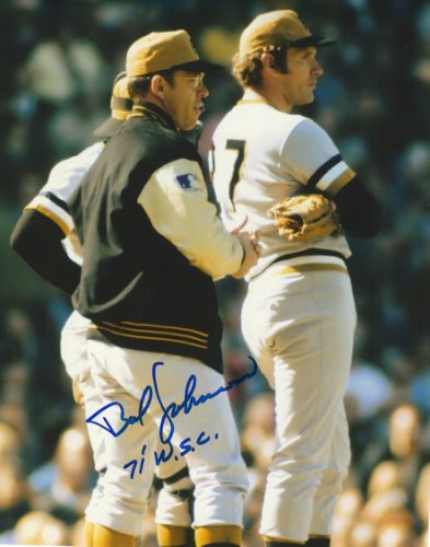 Bob Johnson Autographed Signed 8X10 Pittsburgh Pirates Photo - Autographs 