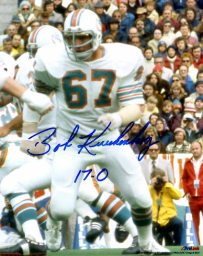 Bob Kuechenberg Autographed Signed 8X10 Miami Dolphins Photo - Autographs