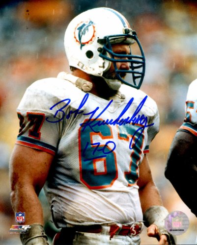 Bob Kuechenberg Autographed Signed 8X10 Miami Dolphins Photo - Autographs