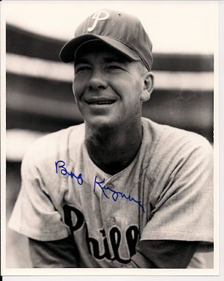 Bob Kuzava Autographed Signed Photo Philadelphia Phillies - Autographs