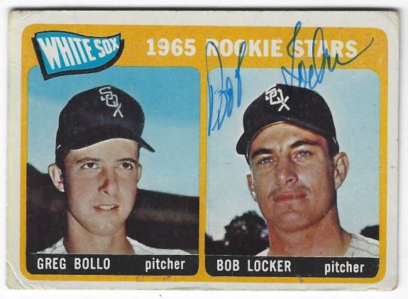 Bob Locker Autographed Signed 1965 Chicago White Sox Topps Card - Autographs