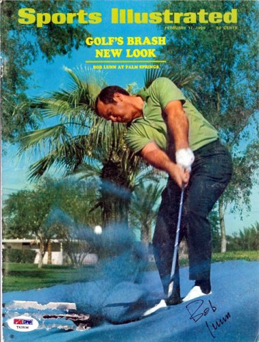 Bob Lunn Autographed Signed Magazine Cover PSA/DNA 