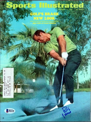 Bob Lunn Autographed Signed Sports Illustrated Magazine Beckett Beckett 