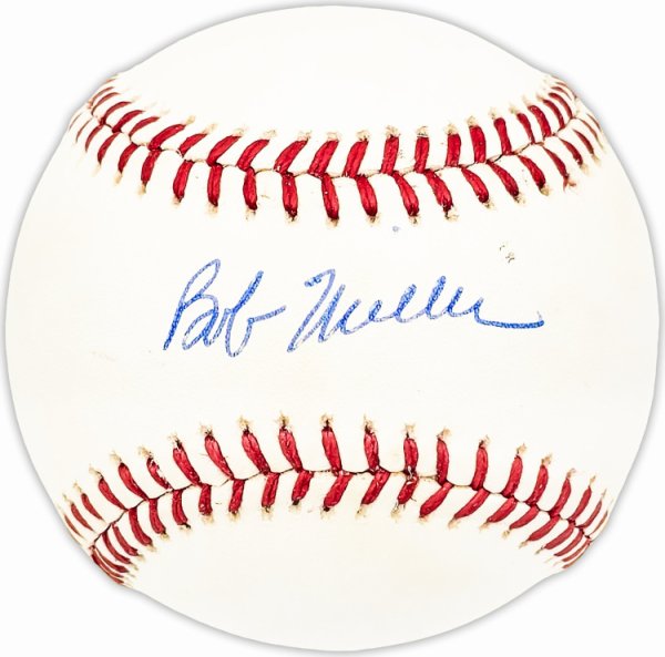 Bob Miller Autographed Signed Official Nl Baseball Philadelphia Phillies, New York Mets Beckett Beckett Qr #Bm25386 