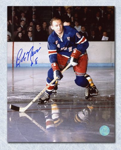 Bob Nevin Autographed Signed New York Rangers 8x10 Photo