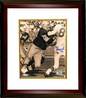 Bob Skoronski Autographed Signed Green Bay Packers 8x10 Photo Custom Framing 