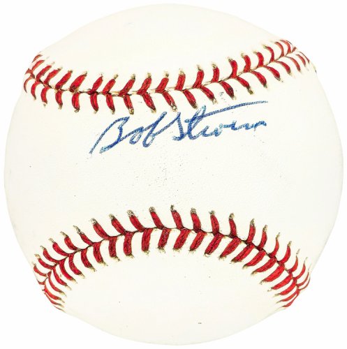 Bob Stevens Autographed Signed Official League Baseball Philadelphia Phillies Beckett Beckett Qr #Bh040968 