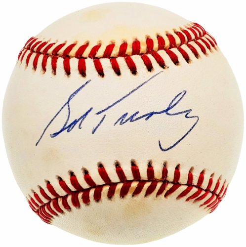Bob Turley Autographed Official Al Baseball New York Yankees Beckett Beckett