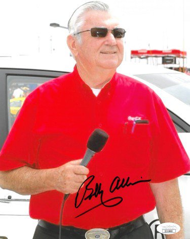 Bobby Allison Autographed Signed NASCAR 8x10 Photo- JSA #II11663 (NASCAR Hall of Famer) 