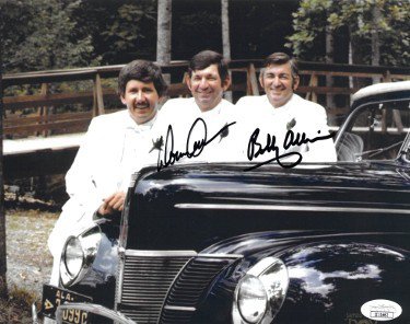 Bobby Allison & Donnie Allison dual Autographed Signed NASCAR 8x10 Photo- JSA #II11662 