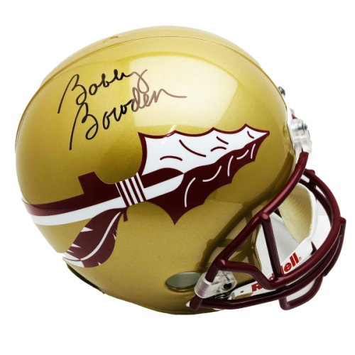 Bobby Bowden Autographed FSU Riddell Proline Full Size Helmet - Certified