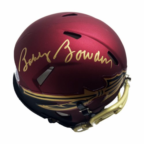 Bobby Bowden Autographed Signed FSU Garnet and Black Speed Mini Helmet - Beckett Certified 