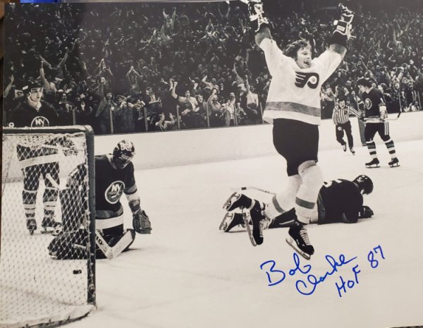 Bobby Clarke Autographed Signed Philadelphia Flyers 2014-15 UDA Spx Card -  Autographs