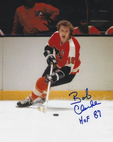 Bobby Clarke Autographed Signed HOF /Auto Philadelphia Flyers Custom Hockey  Jersey JSA