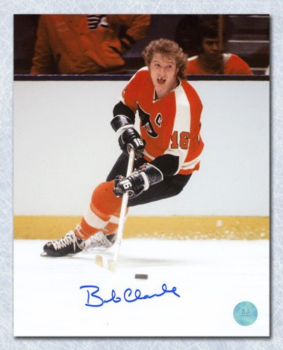 Bobby Clarke Autographed Signed Philadelphia Flyers Captain 8x10 Photo