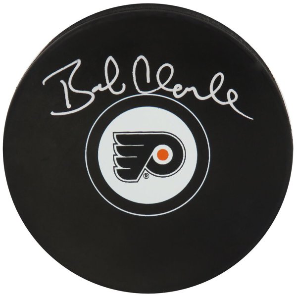 Bobby Clarke Autographed Signed Philadelphia Flyers Logo Hockey Puck 