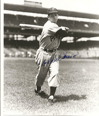 Bobby Del Greco Autographed Signed Photo - Pittsburgh Pirates - Autographs 