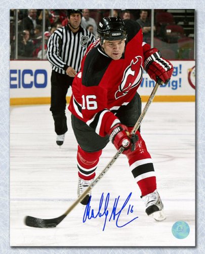 Bobby Holik Autographed Signed New Jersey Devils Game Action 8x10 Photo