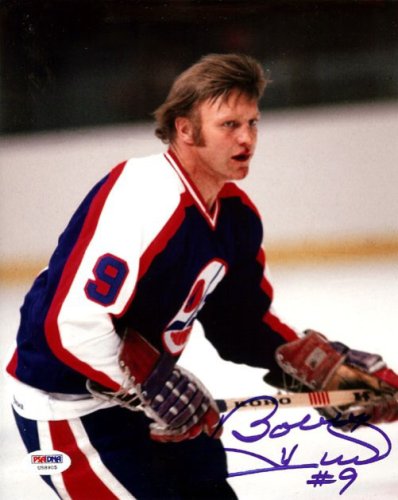 Bobby Hull Autographed 8X10 Photo Winnipeg Jets PSA/DNA