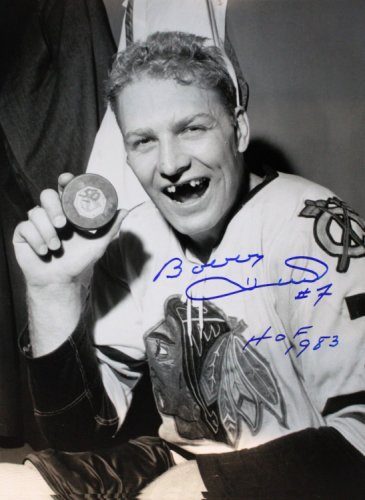 Bobby Hull Autographed Signed 11X14 Chicago Blackhawks Photo With COA - Autographs
