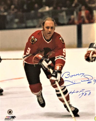 Bobby Hull Autographed Signed 16X20 Chicago Blackhawks Photo With COA - Autographs