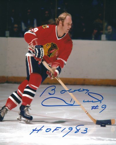 Bobby Hull Autographed Signed 8X10 Chicago Blackhawks Photo - Autographs
