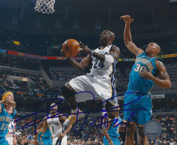 Bobby Jackson Autographed Signed 8X10 Memphis Grizzlies Photo - Autographs