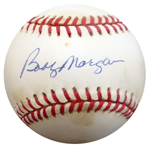 Bobby Morgan Autographed Signed Official Nl Baseball Brooklyn Dodgers Beckett Beckett 