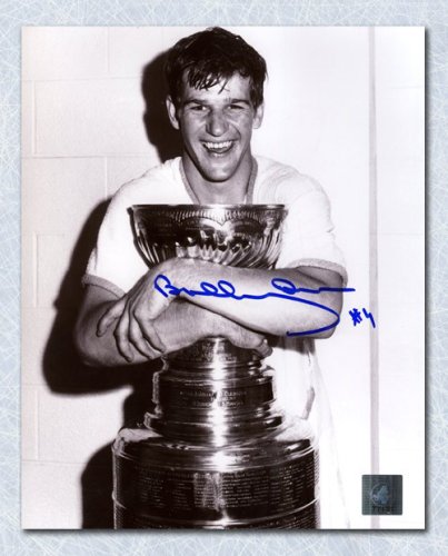 Bobby Orr Autographed Signed Boston Bruins Stanley Cup 8x10 Photo