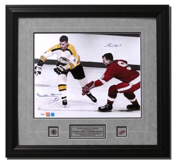 Howe, Orr, Hull & More Autographed The Original Six 16x20 Photo
