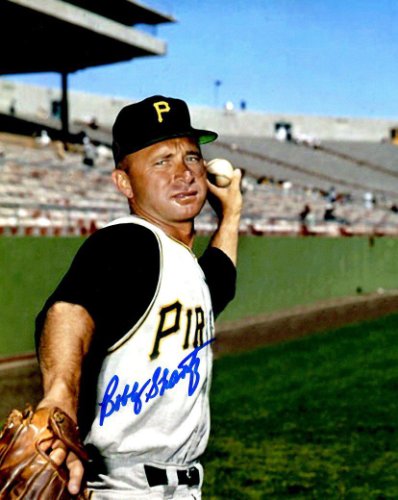 Bobby Shantz Autographed Signed 8X10 Pittsburgh Pirates Photo - Autographs 