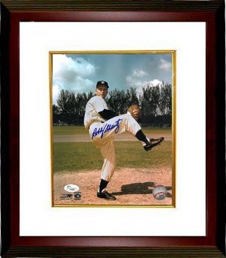 Bobby Shantz Autographed Signed New York Yankees 8x10 Photo Custom Framing - JSA Hologram 