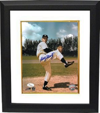 Bobby Shantz Autographed Signed New York Yankees 8x10 Photo Custom Framing - JSA Hologram 