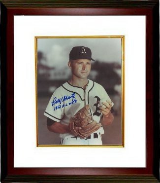 Bobby Shantz Autographed Signed Philadelphia Athletics 8x10 Photo Custom Framing w/ 1952 AL MVP 