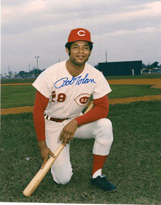 Bobby Tolan Autographed Signed 8X10 Cincinnati Reds Photo - Autographs