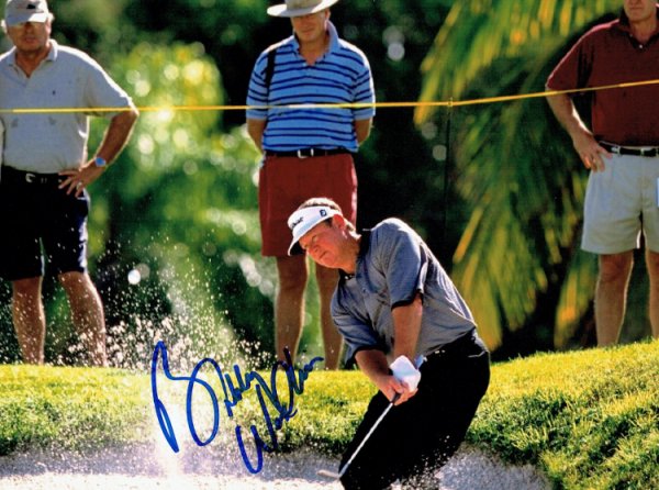 Bobby Wadkins Autographed Signed Pga Photo - Autographs