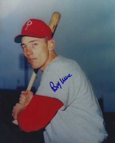 Bobby Wine Autographed Signed 8X10 Philadelphia Phillies Photo - Autographs