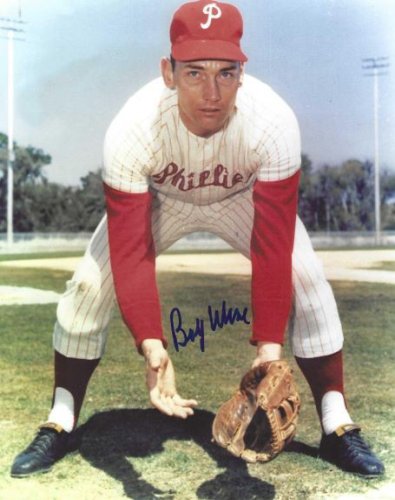 Bobby Wine Autographed Signed 8X10 Philadelphia Phillies Photo - Autographs