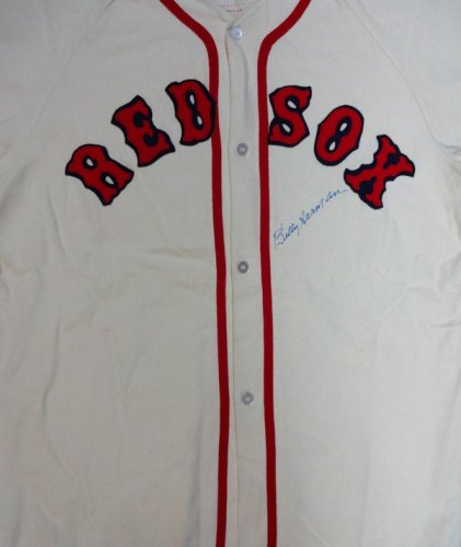 Boston Red Sox Billy Herman Autographed White Jersey PSA/DNA