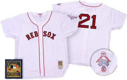 Roger Clemens Autographed Boston Red Sox Custom Jersey