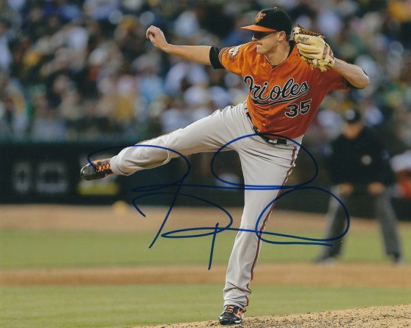Brad Brach Autographed Signed 8X10 Baltimore Orioles Photo - Autographs 