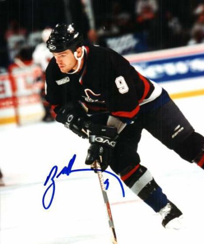 Brad May Autographed Signed Canucks Photos - Autographs