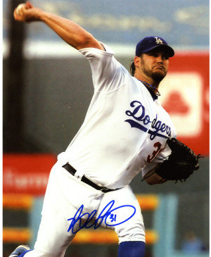 Brad Penny signed Los Angeles Dodgers 8x10 Photo